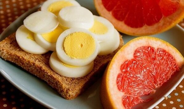 Ou și grapefruit pentru pierderea în greutate