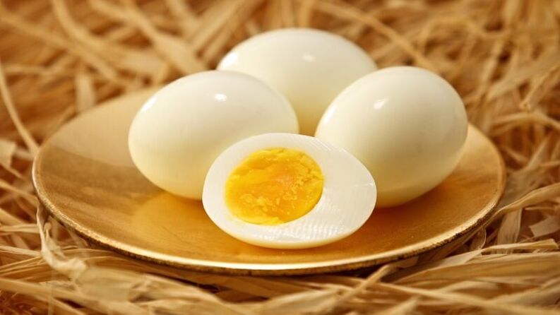 ou fiert pentru dieta cu hrișcă